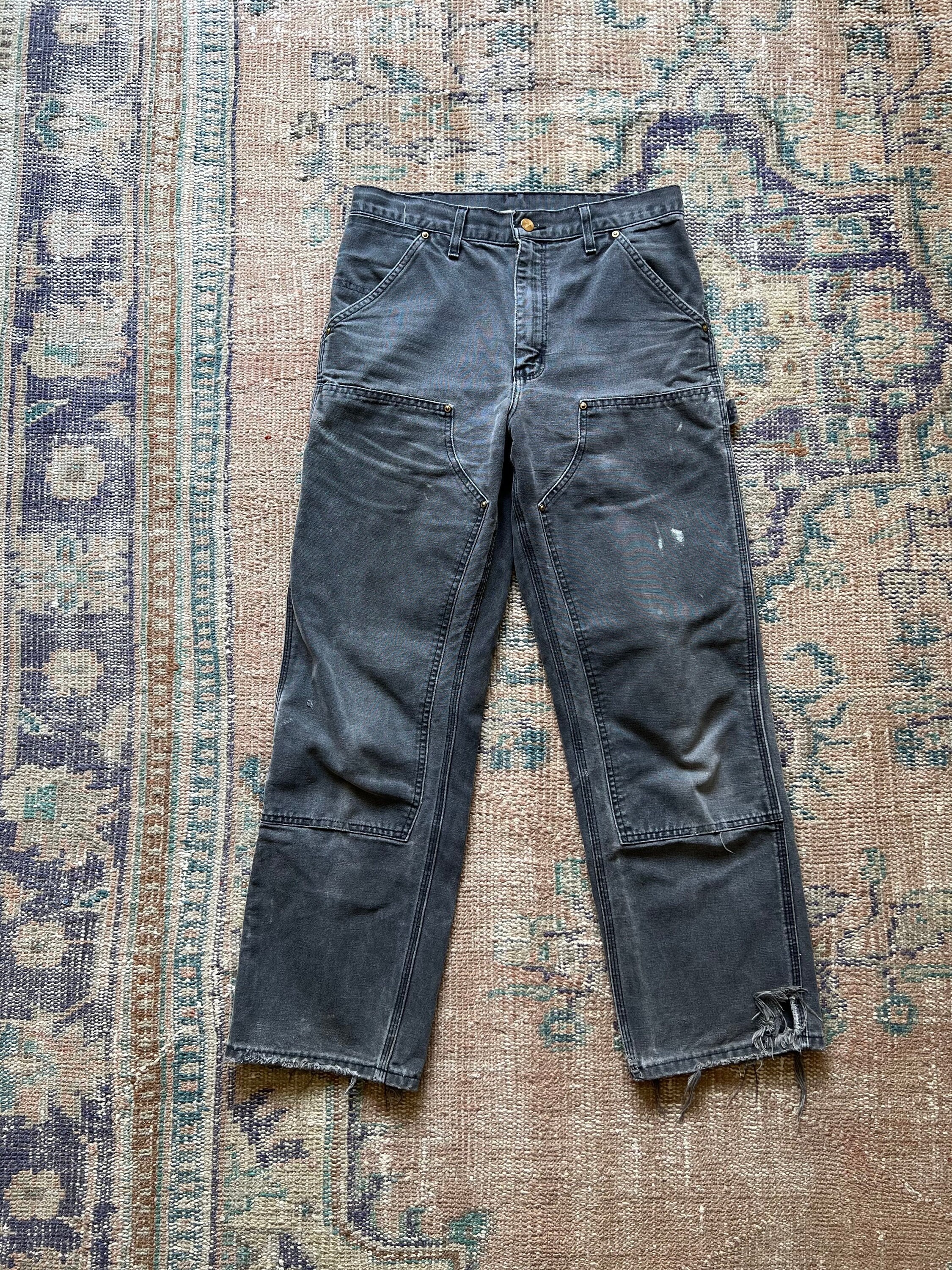 Carhartt double cheap knee jeans