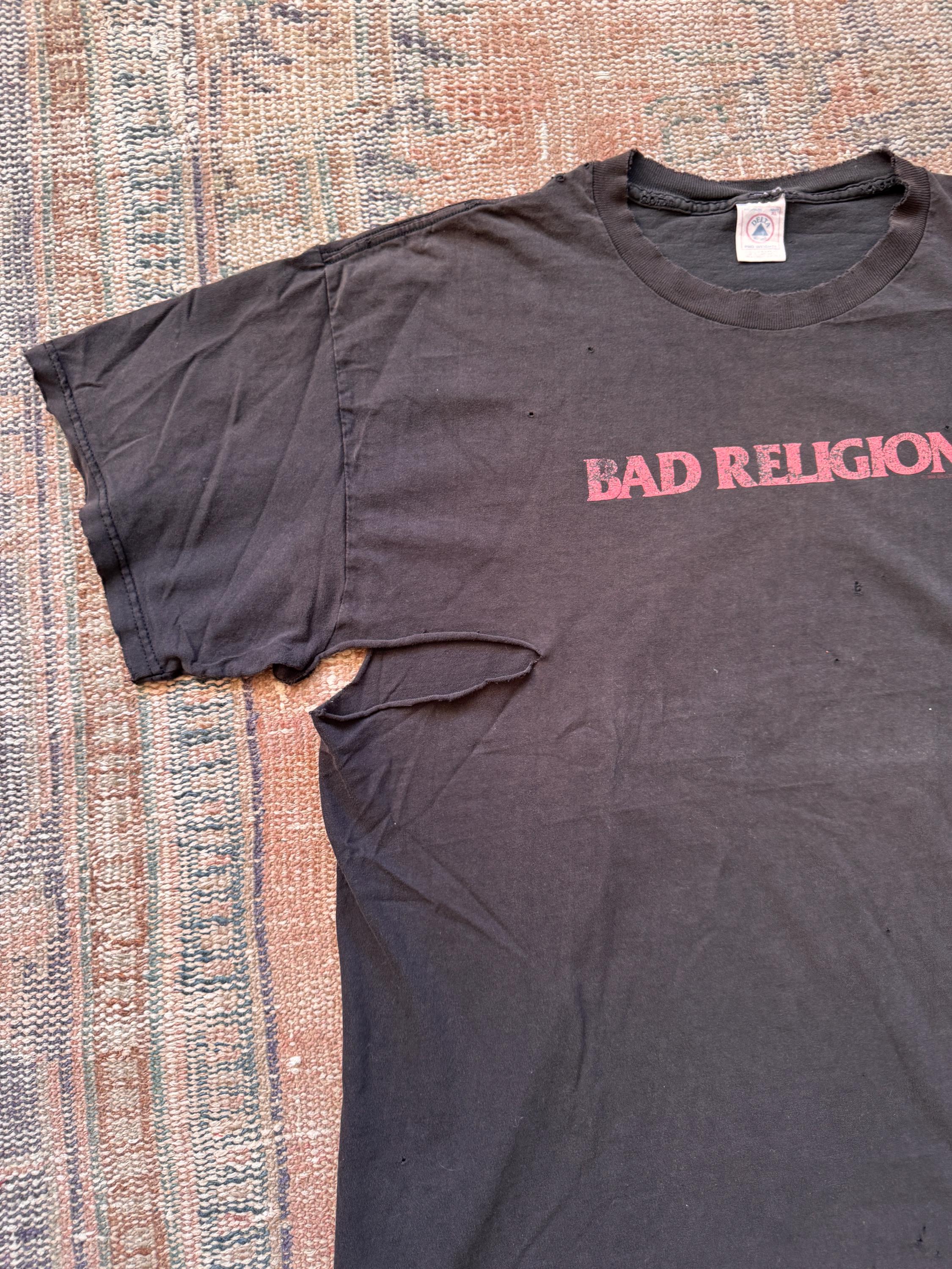 Vintage 90's Bad Religion Suffer Thrashed Tee - Etsy