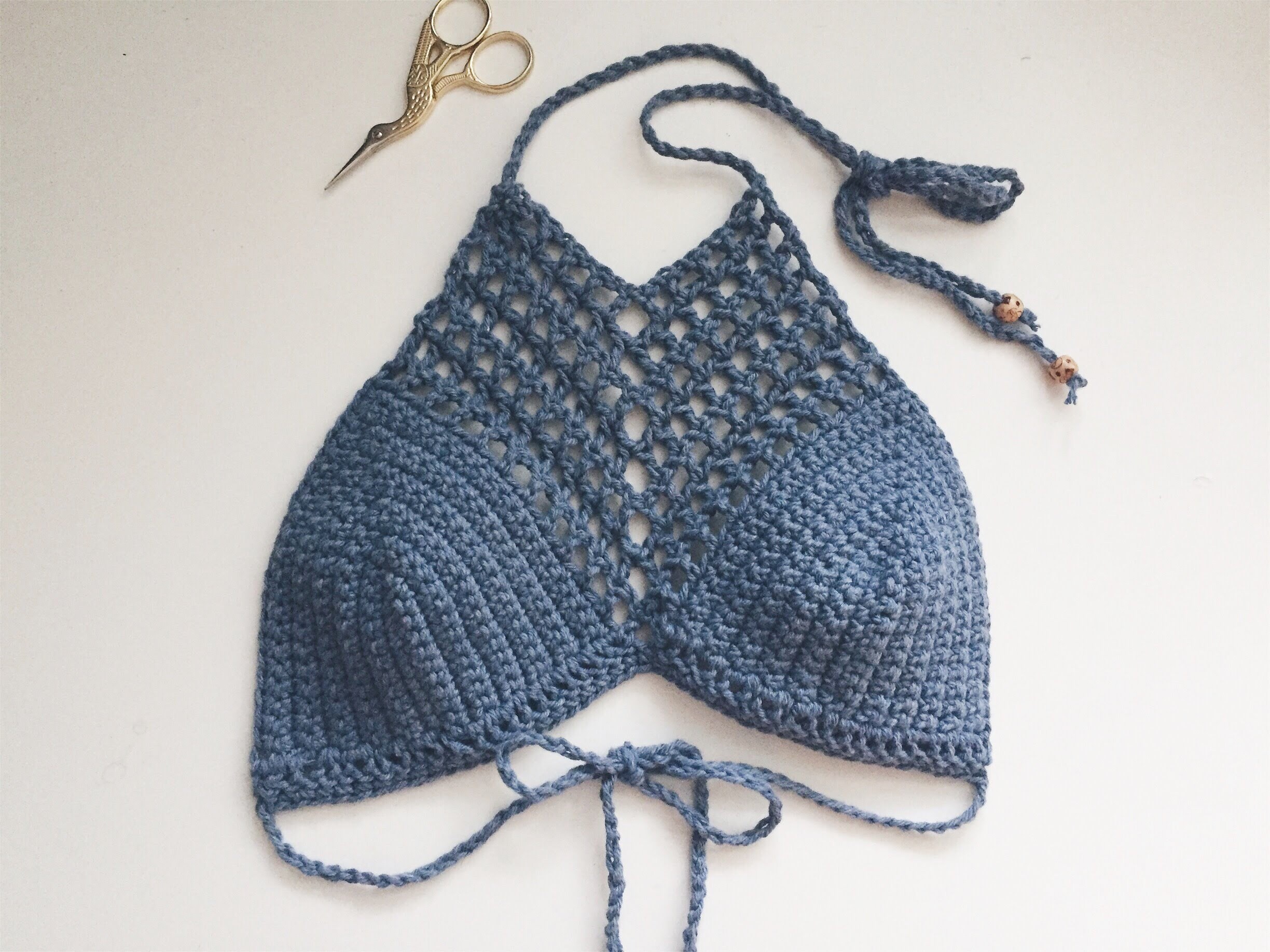 Crochet Pattern Summer Dreams Bikini Top - Etsy Canada
