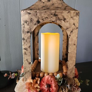 Fall Lantern | Candle Lantern | Fall Decor