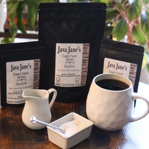 Butterscotch Toffee Flavored Coffee Fresh Roasted Coffee Beans Java Jane's