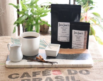 Bourbon Street Vanilla Flavored Coffee Fresh Roasted Coffee Beans Java Jane's