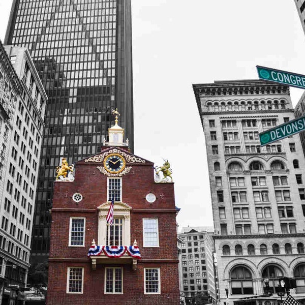 Old State House- Boston, Massachusetts- Photography Prints