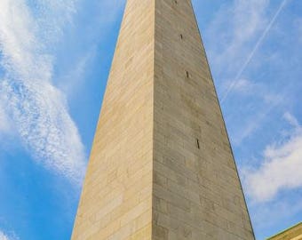 Bunker Hill Monument- Charlestown- Boston, Massachusetts- Photography Prints