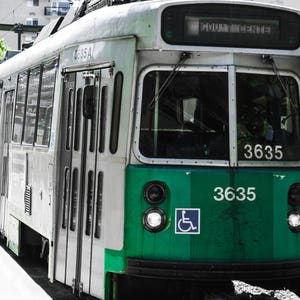 Green Line Train- Boston, Massachusetts- Photography Prints