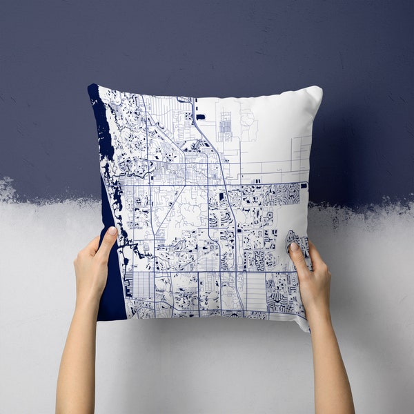 Map of Bonita Springs Florida Etsy