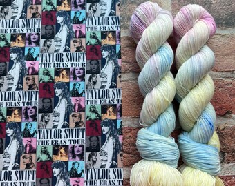 Taylor Swift Collection LOVER Hand Dyed Fingering Sock Yarn!