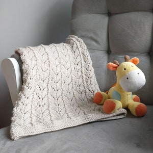 Sweet Mountains Baby Blanket! PDF Downloadable Knitting Pattern