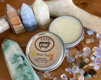 TUFT WOOLENS Knitter's Hand Balm in Exclusive Sweet Tea Scent!