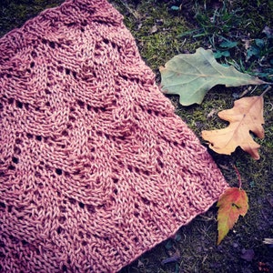 Autumn Mountains Cowl! PDF Downloadable Knitting Pattern