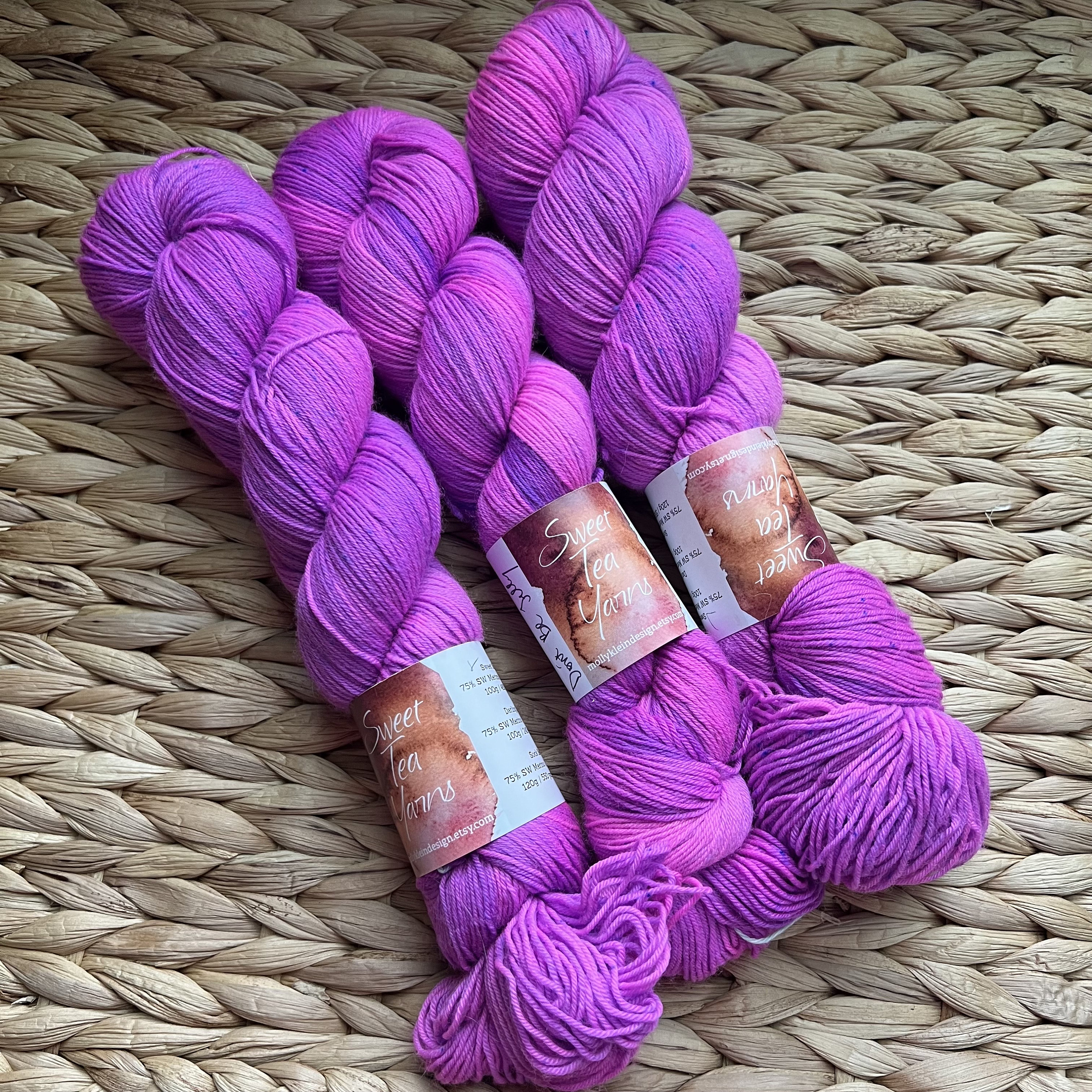 Spagettiyarn Ribbon Yarn, Pink - 21 - Hobiumyarns