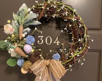 Spring Easter wreath
