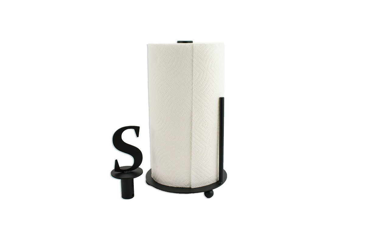 Mainstays Black Countertop Paper Towel Holder - Each