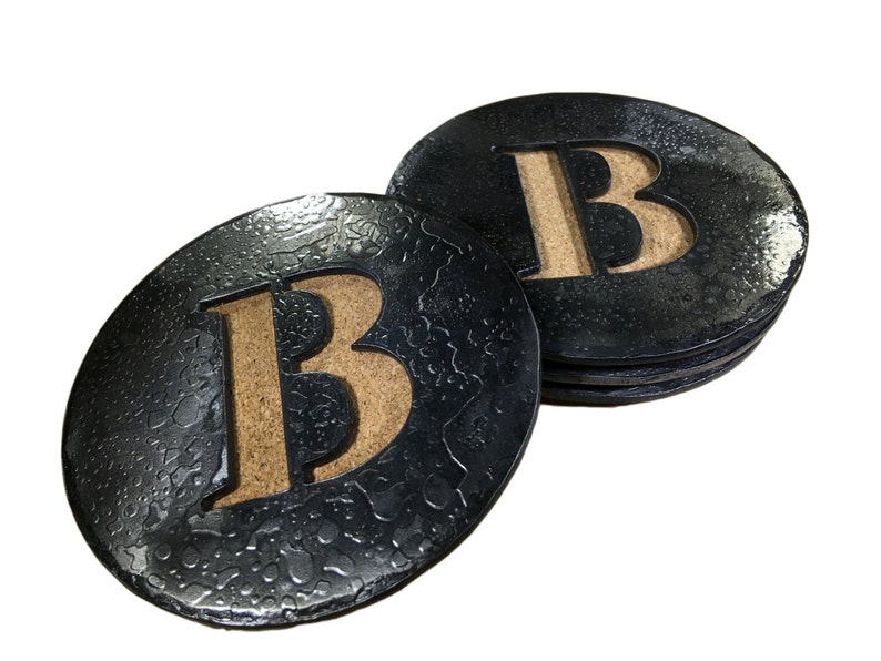 BrownDogForge Monogram Coasters - Thumbnail 2