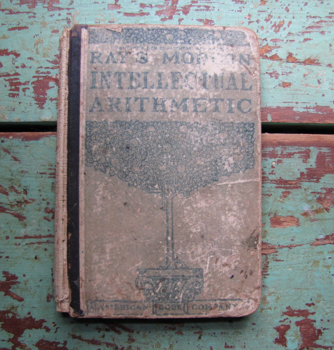 Antique Arithmetic Primer School Book Math Primer Ray's Etsy
