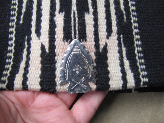 Vintage Black and White Chimayo Clutch, Vintage C… - image 7