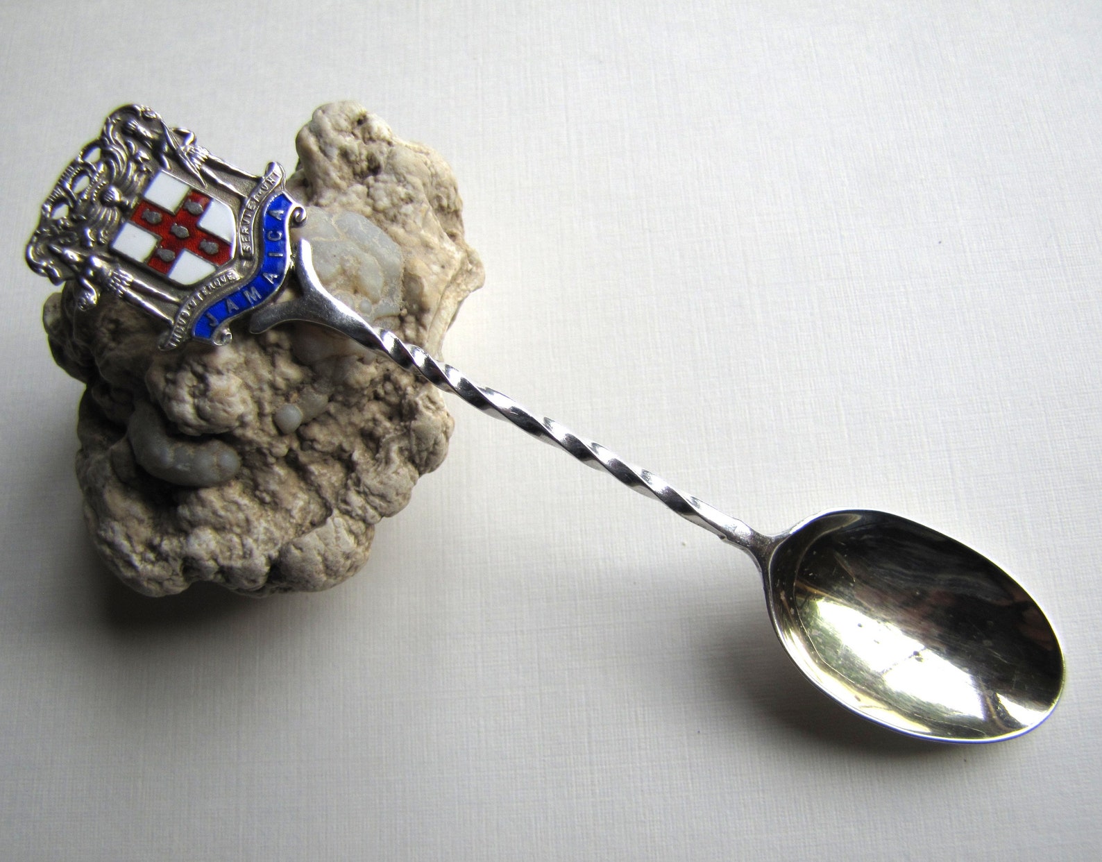 Antique Jamaica Sterling Souvenir Spoon Jamaica Souvenir Etsy