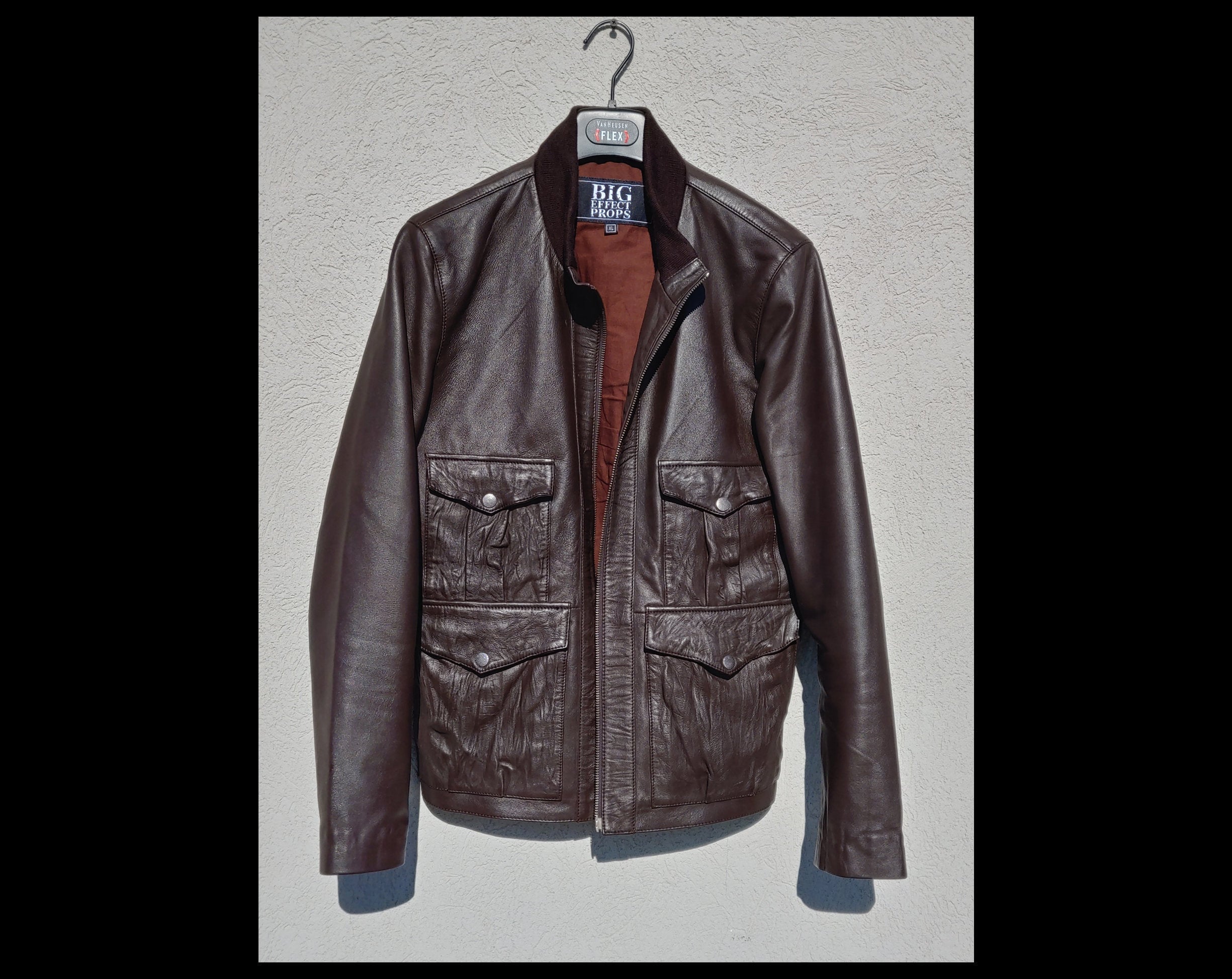 90's casino work blouson shortワークジャケット 90's casino work blouson short brown