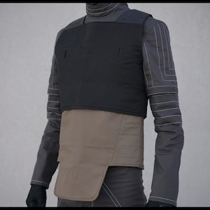 Black Flak Vest Only
