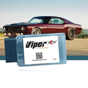 May include: A blue and gray Viper X Performance Module with a QR code and the text "Viperperformance.net" and "Reset".