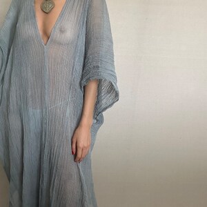 Gray BEACH DRESS cover up