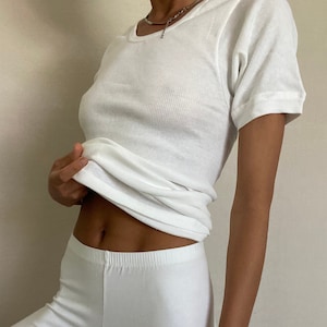 Vintage White Sheer Shirt - Etsy