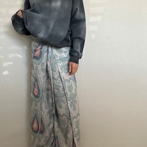 Ikat print pants