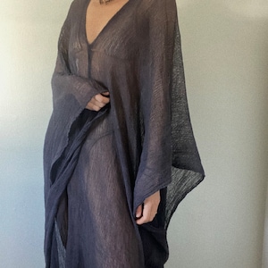 DARK BEACH DRESS cover up