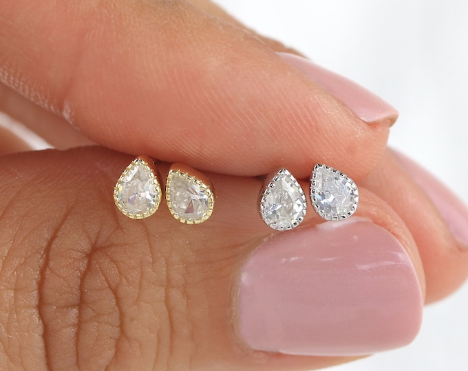 Teardrop studs Clearance