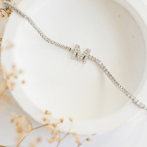 Fake Tennis Bracelet Etsy