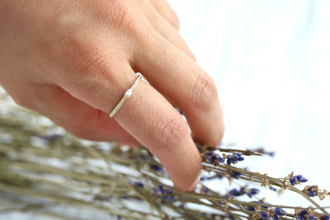 Sterling Sterling Stackable rings Simple stacking rings Etsy