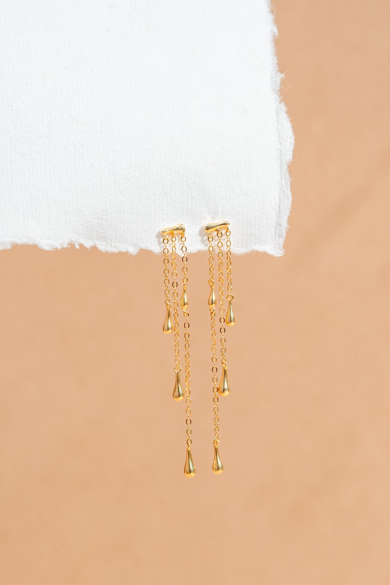 Liquid Metal Earring - Etsy display picture 1
