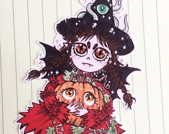 Cute Witch sticker