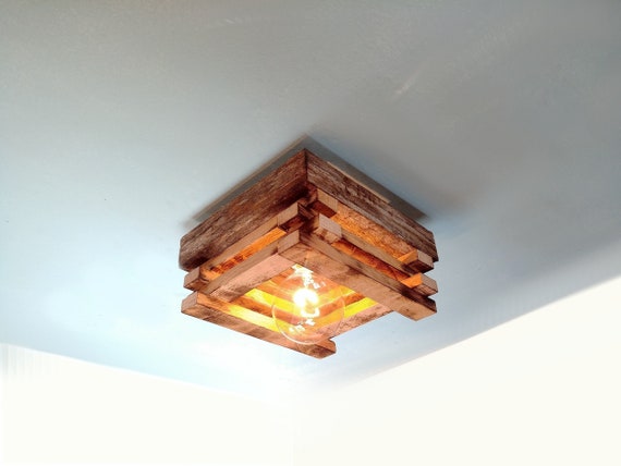 Ceiling Light Fixture Flush Mount For Home Hallway Loft Etsy