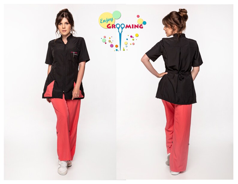 Dog Groomer Smock ULTRA ENERGY Pet grooming apparel Etsy