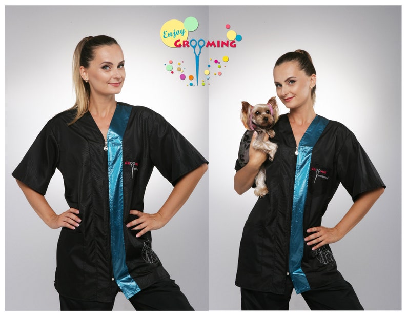 Dog Groom Smock UNIGROOMER Pet grooming apparel Etsy