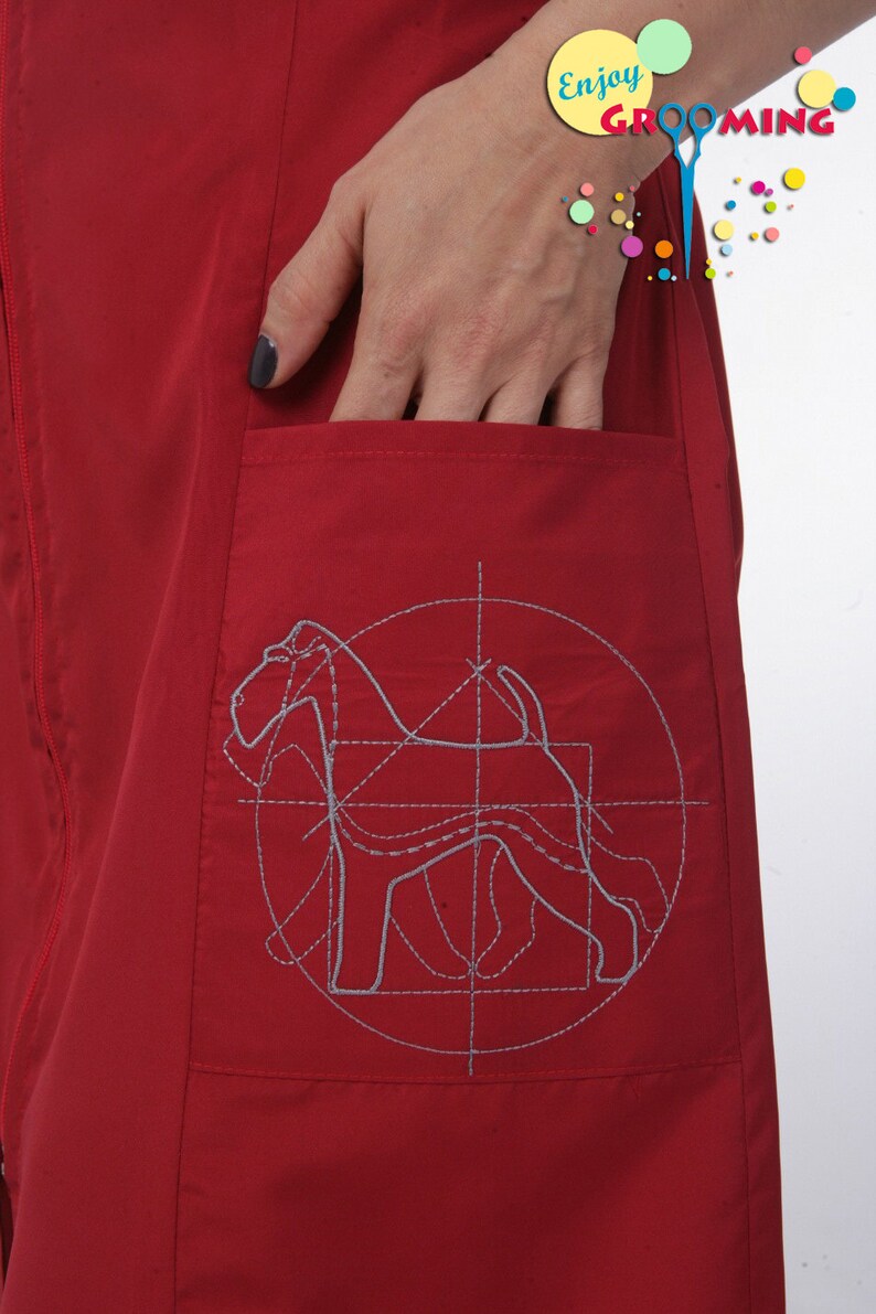 Dog Groomer Tunic PRETTY sleeveless Grooming clothing Dog Etsy