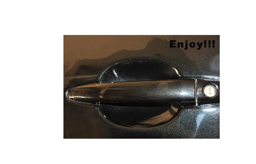 Acquista 4 Pz/Set Universale Invisibile Trasparente Pellicola Protettiva Antigraffio Per Maniglia Porta Auto In Italia A Partire Da 1.08