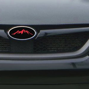 Subar Forester 2012 - 2018 Mountain Overlays Vinyl Stickers Emblem Decals Badge JDM