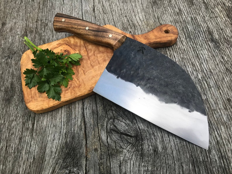 Serbian Chef Knife Cooking Knife Outdoors Kitchen Knife Hand Etsy