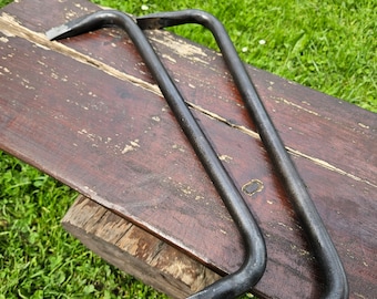 高耐久性ログドッグ：手鍛造スプリングスチール製木材フレームセット