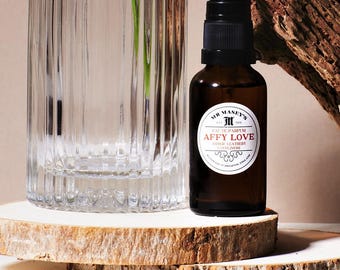 Affy Love Eau de Parfum: Vegan Botanical Fragrance Gift Handmade Ethical
