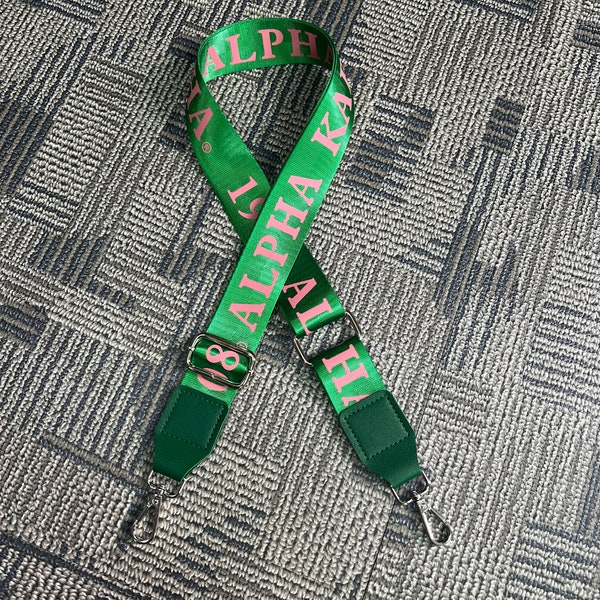 Alpha Kappa Alpha  Custom purse strap