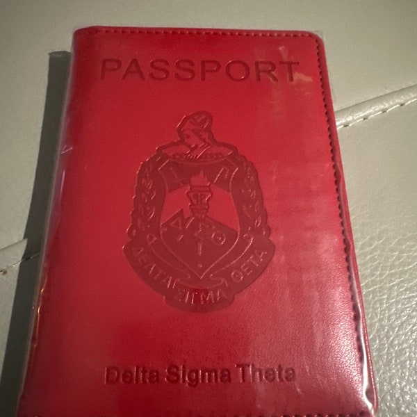 Delta red passport holder (send message to me on color you want)