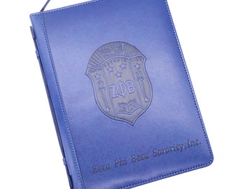 Zeta phi beta Ritual Book red leather cover