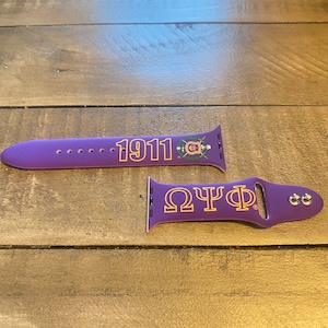 Omega Psi Phi Watch Band | Watch Band | Smart Watch 42/44/45 mm