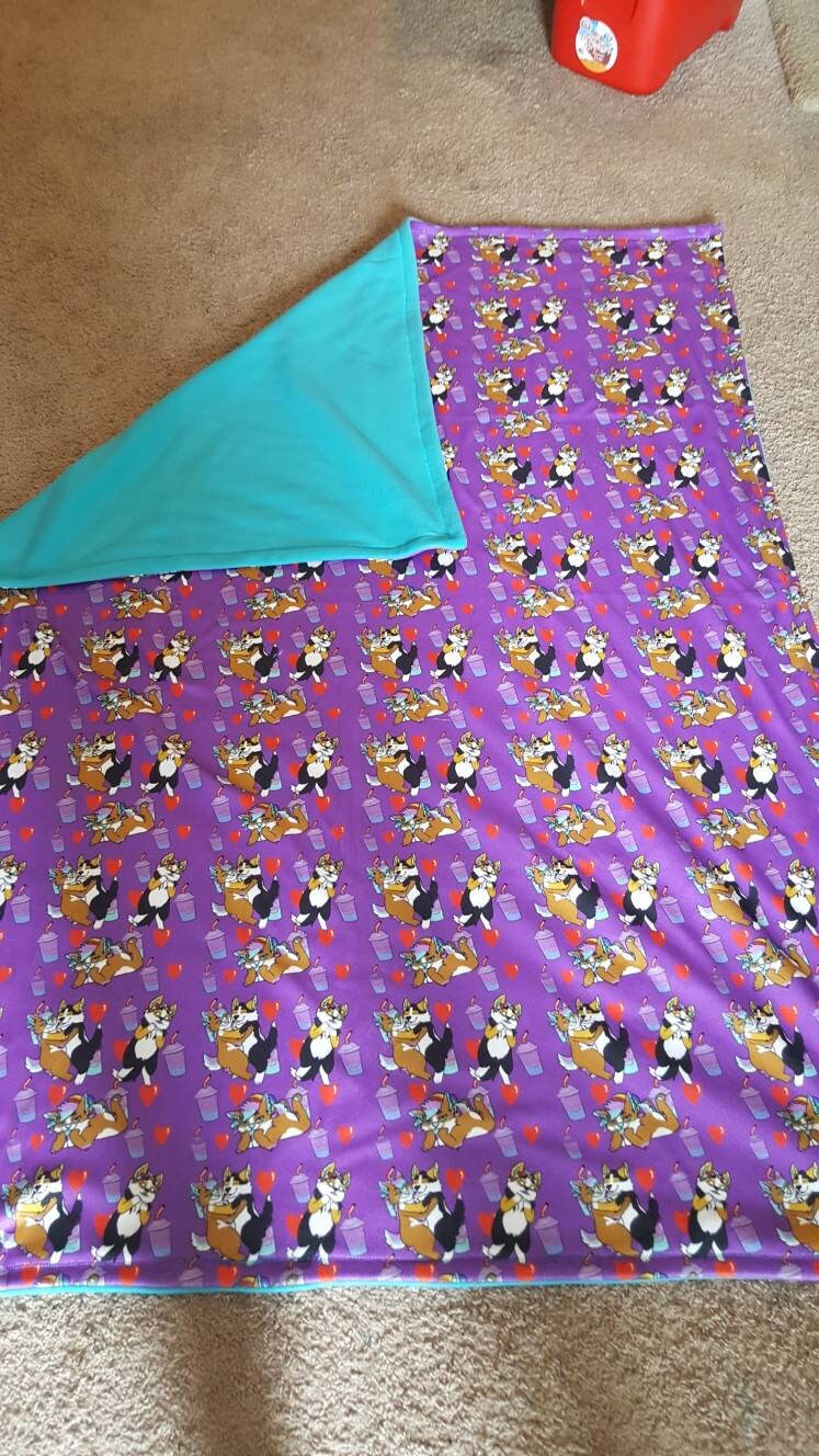 Custom Character Blankets Etsy
