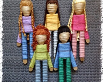 toothpick dolls