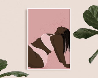 Maya  | Art print, Illustration print, Body Positive Art