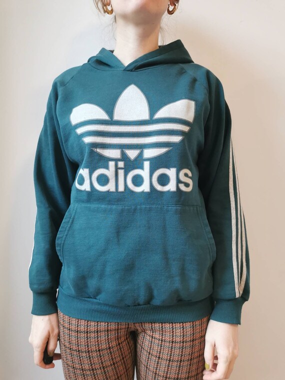 70s Adidas Classic Hoodie // S
